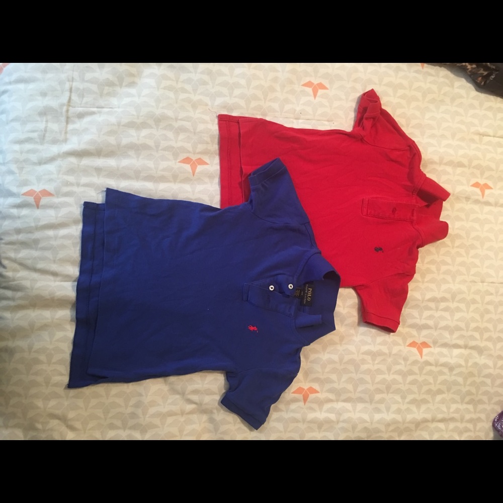 Ralph Lauren 3t Short Sleeve Boy Shirts!